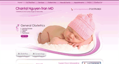 Desktop Screenshot of chantalnguyentranmd.com